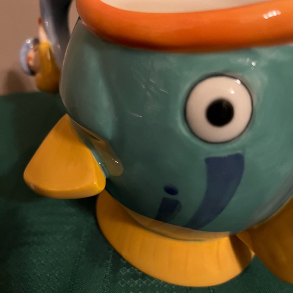 Coffee mate fish mug with fish handle coffee mug - Picture 6 of 7